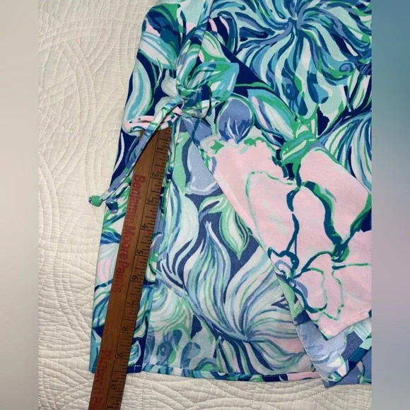 Lilly Pulitzer XL Floral Sleeveless Top - Picture 6 of 6